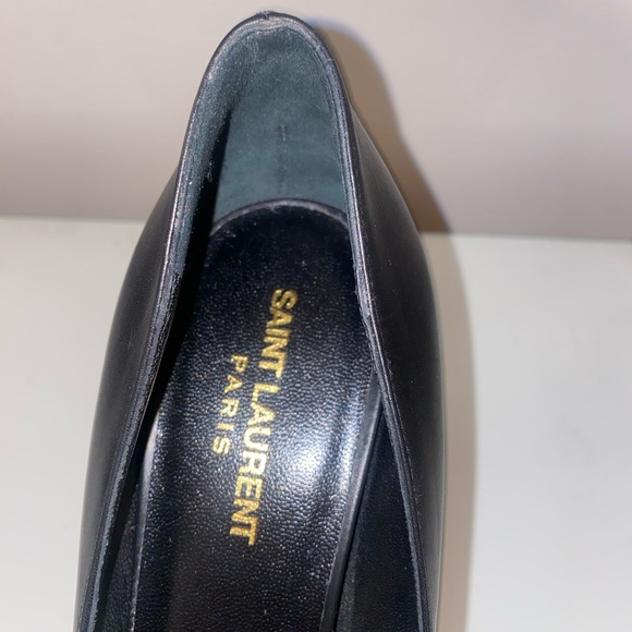 Saint Laurent platform leather pumps - Picture 5 of 8